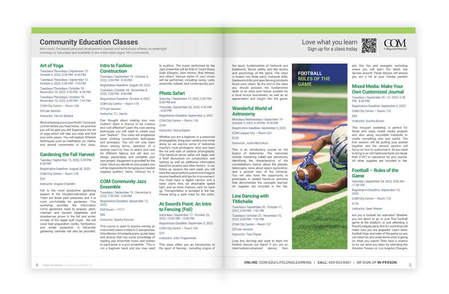 Copyright 2022 College of the Mainland.